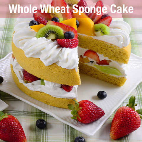 Whole Wheat Sponge Cake
